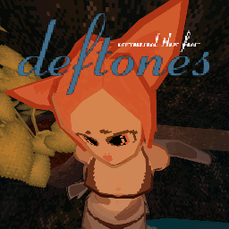 Deftones - Around the fur album cover Jasper parody